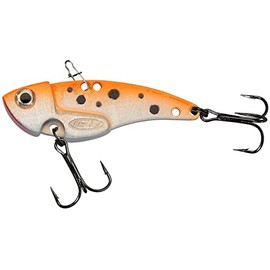 BERKLEY Powerblade 1.9" & 49mm Silver Orange Fishing Lure - 1 Pack