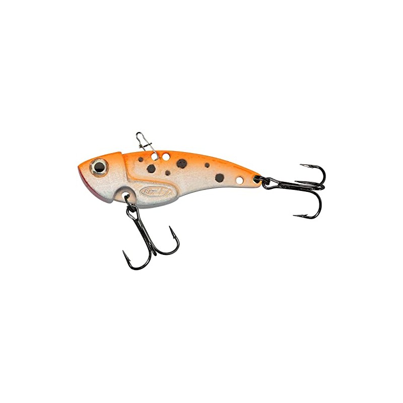 BERKLEY Powerblade 1.9" & 49mm Silver Orange Fishing Lure -