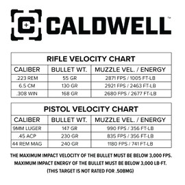 Caldwell AR500 Pepper Popper Target with 3/8 Inch Thickness and Interactive Auto Reset for Shooting, Plinking, and Target Practice