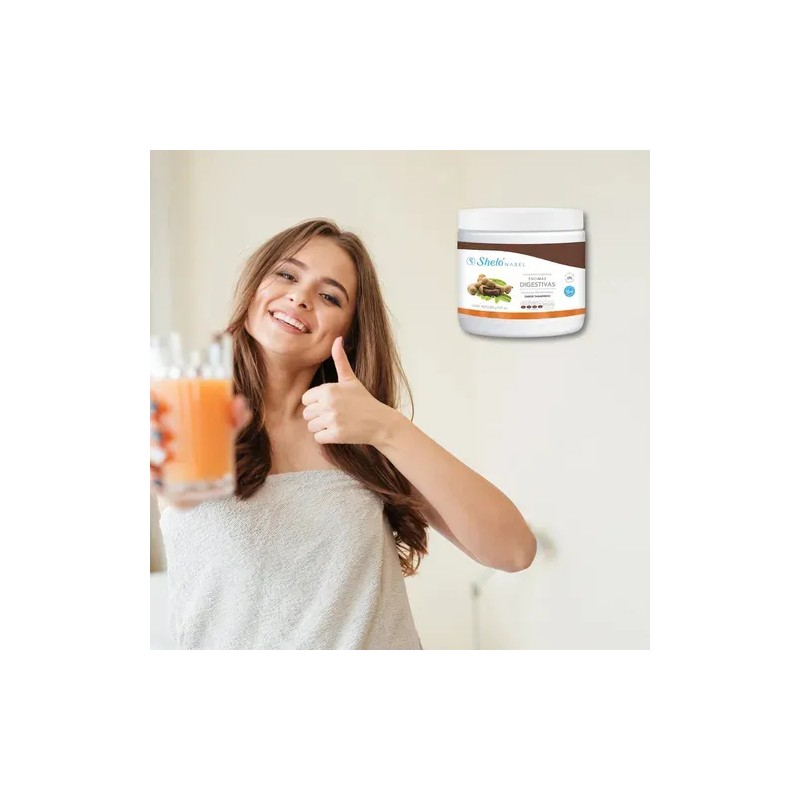 3 Pack Enzimas Digestivas, Shelo Nabel / Mejora La Digestión