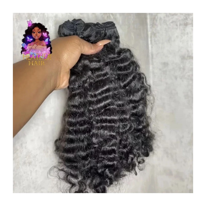 14a Grade Human Hair Bundles Bone Straight Original Burmese Curly