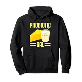 Lustige Probiotika Gal Outfit Probiotika Trinken Darm Gesundheit Frauen Pullover Hoodie