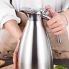 Stainless Steel Thermal Coffee Pot Multipurpose European Style Double Wall