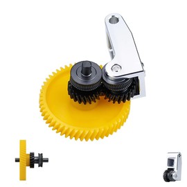 3DTOOLS Upgrade Nano Coating Gear Extruder with Aluminum Handle Assembly Drive Gear Extruder for Bambu lab X1 Carbon P1P/P1S 3D Printer