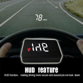 Car Head Up Display OBD2 II HUD Projector Speedometer RPM Gauge MPH KM/h Speed Warning