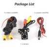 Vehicle Backup Camera, Rear View Reserve Camera with 8 LEDs