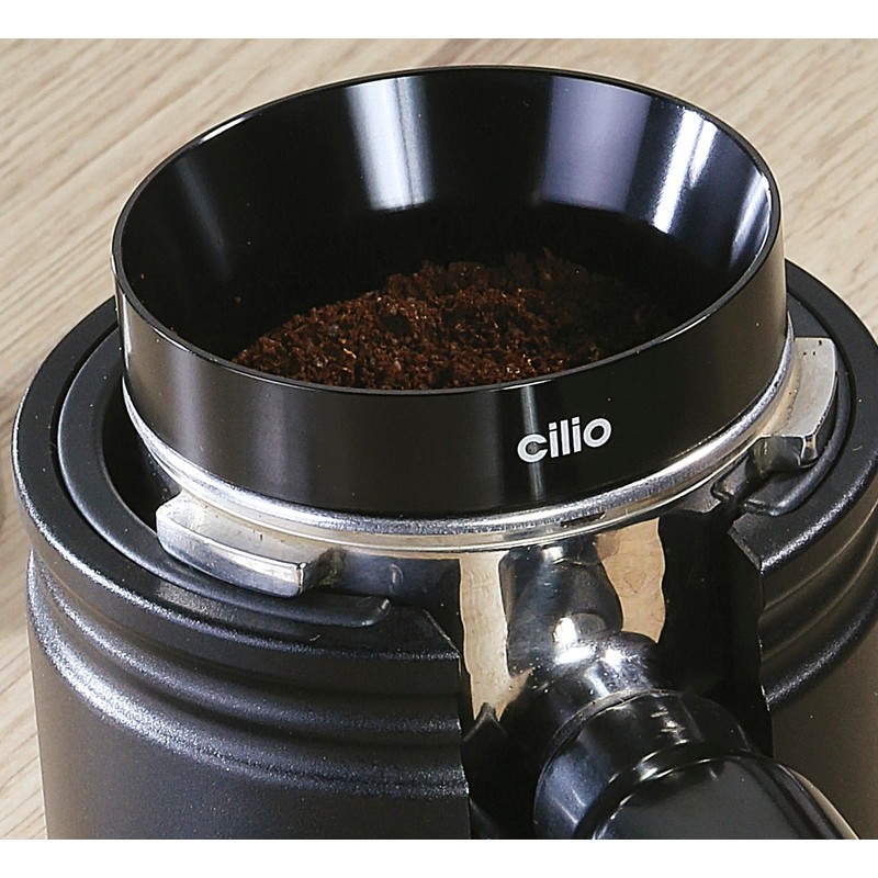 Cilio Barista Dosing Ring 58 mm Magnetic Anodised Aluminium