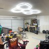 Hexagon Garage Lights, 5 Hexagon LED Light for Garage, 22000LM