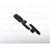 PAINT 5PCS Matte BLACK EMBLEM For 2020-2023 GMC ACADIA BLACK