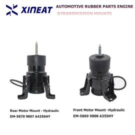 Engine Motor Mount kit 5pcs Compatible with 2007-2012 Nissan Altima 3.5L 2009-2014 Nissan Maxima 3.5L Automatic CVT Trans Replacement A4355HY A7361 A4365HY A7363 A7363 112209n00A 113509N00A XINEAT