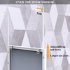 ANYHI Over The Door Mirror, 42"x14" Full Length Mirror for