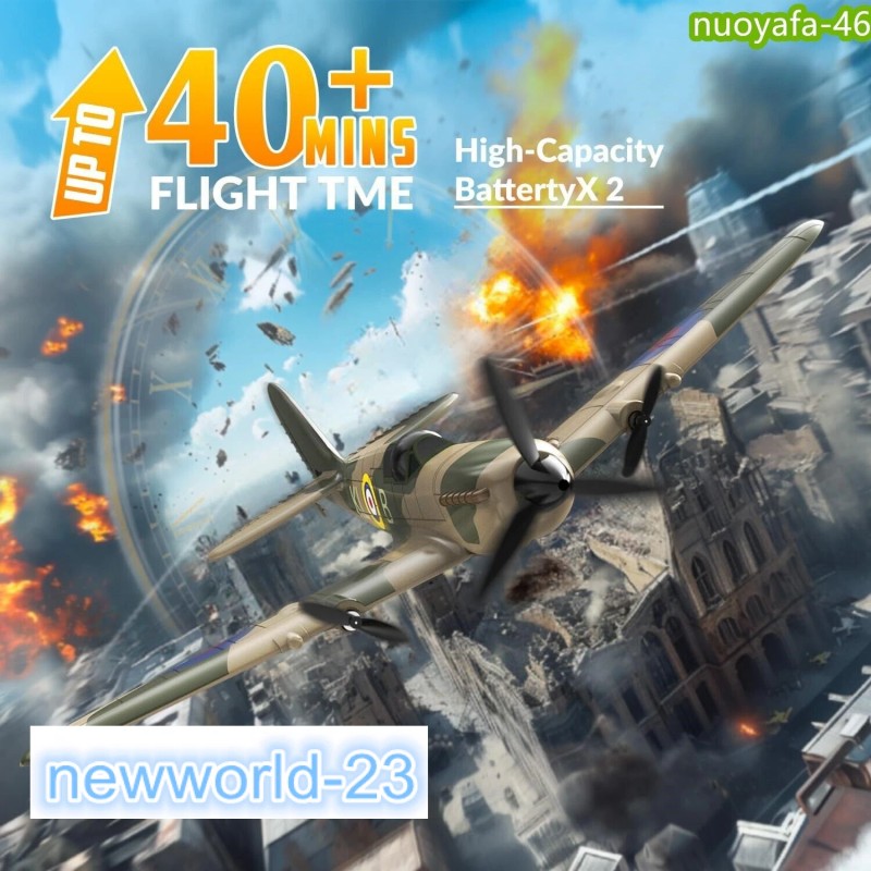 Volantex 2.4G Volantex WWII Spitfire 3CH RC Plane Remote Control