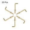 sourcing map Screw Hooks Ceiling Hooks Self-Tapping Screw Holder with