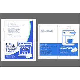 coldpa Coffee Machine Descaler Tablets, 24 Pack, 1-Year Supply, Plant-Based Formula, Universal Compatibility