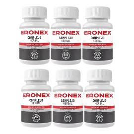 6 Pack Eronex Complejo Herbal Salud 20caps Sfn 6pack
