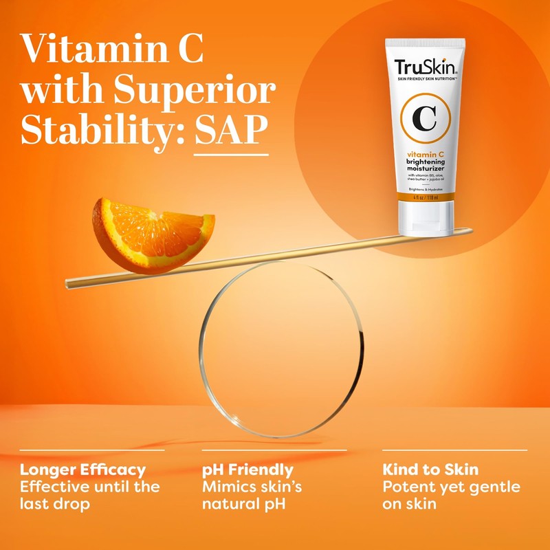 TruSkin Vitamin C Face Cream – Brightening & Hydrating Daily