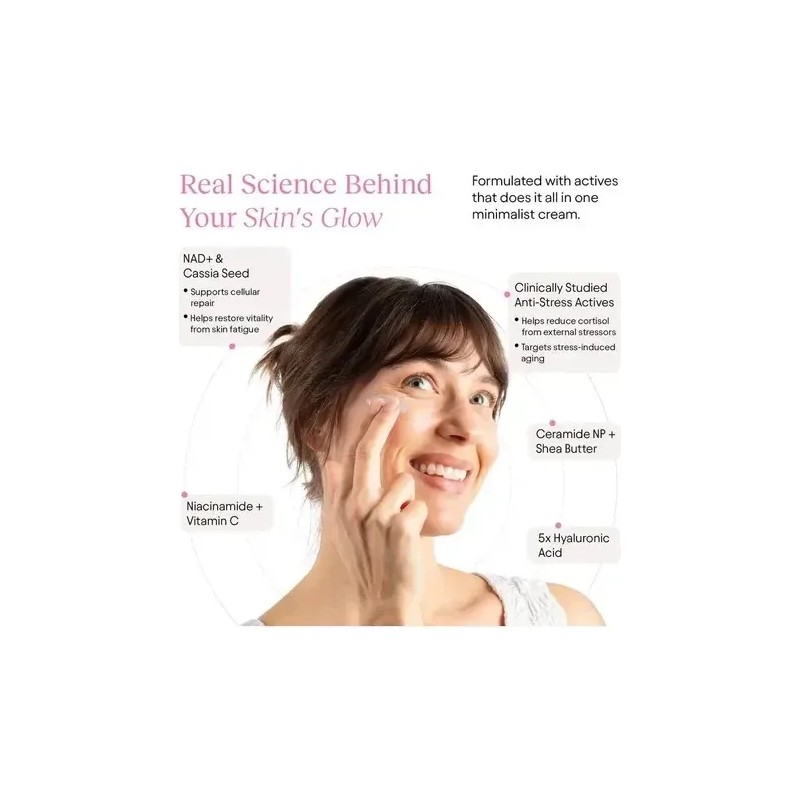 Facial Cream With Nad Technology All Skin Types