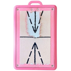 Birdie Bath Birdie Golf: Premium Swing Training Mat - Blush Pink Edition - Get Instant Feedback & Improve Swing Consistency Indoors & Outdoors, Portable 19.25x12.3 Mat