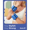kure.fit Adjustable Wrist & Ankle Weights Set - 1lb Pairs