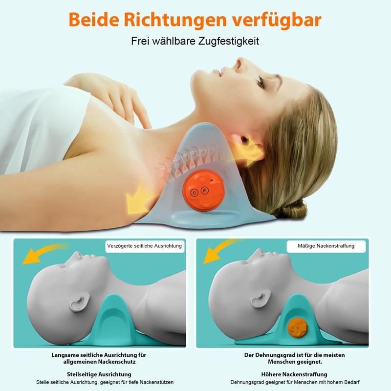 EMS Neck Massager Electric with Heat, Wireless