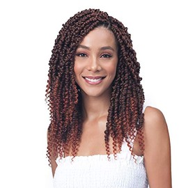 Boobi Boss Crochet Braids Nu Locs 2X Spring Twist 14" (3-pack, 613)