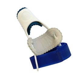 FabaCare Corbby Premium Hallux Valgus Corrector Leather Splint Night Brace Toe Separator Orthosis Spreader Brace Right Foot