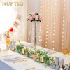 NUPTIO Gold Vases for Centerpieces Wedding - 10 Pcs 21.7in