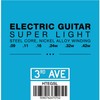 3rd Avenue Super Light Nickel Wound Electric Guitar Strings 9-42