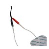 Leads for TENS/EMS Machines 2.5mm Connection 4-pin Connectors One Pair