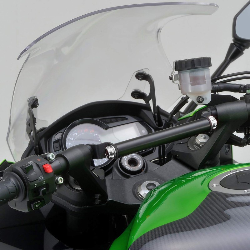 Daytona Motorcycle Clamp Bar for Ninja 1000 Multi-Bar Holder, Ash