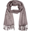 Sakkas 78" X 28" Rayon from Bamboo Soft Solid Pashmina