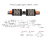 Linear Guide Rail High Accuracy Bearing Steel Strong Bearing Wear