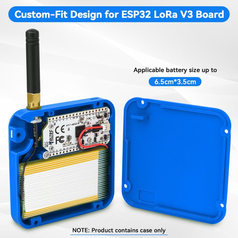 Meshnology Heltec V3 Case for ESP32 LoRa V3 Development Board