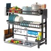 Best i Escurridores De Platos Fregadero 2niveles Ajustable 62-103cm