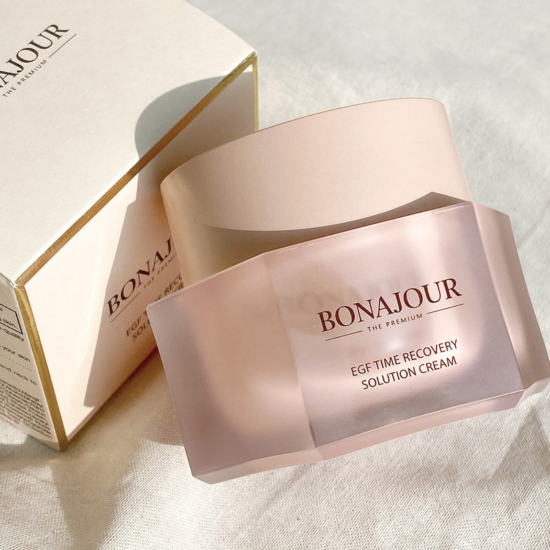 Bonajour Vegan EGF Elasticity 3-piece Set (Essence + Nutrition Cream