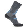 UYN Women's Socks, Mid Grey/Turquoise
