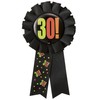 Unique Party 45886 - 30th Birthday Cheer Rosette