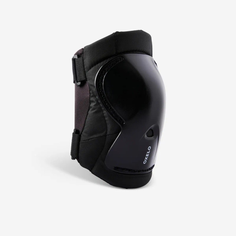 Kit De Protección Patinaje Para Niños 3x2 Skate Oxelo Negro