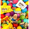 Pre Filled Chocolate Candy Plastic Easter Eggs with Free Unique