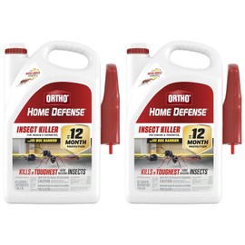 Ortho Home Defense Insect Killer for Indoor and Perimeter2 with Trigger Spray - Ready-to-Use Bug Spray, Kills Ants, Roaches, and Spiders, 1 gal. (2-Pack)