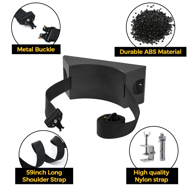4 Pack Cylinder Wall Mounted Bracket,Heavy Duty Gas Cylinder Holder