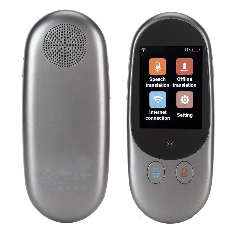 Language Translator Device 126 Different Languages 2.4inch LCD Touch Screen
