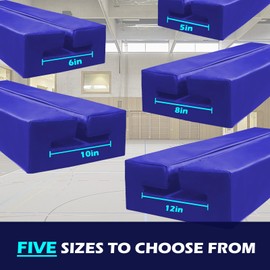 Katop Premium I-Beam Flange Pad - 2" Thick Pearl Cotton Pad, Waterproof Protector, All Weather Use, Fits 5" 6" 8" Size I-Beams (8)