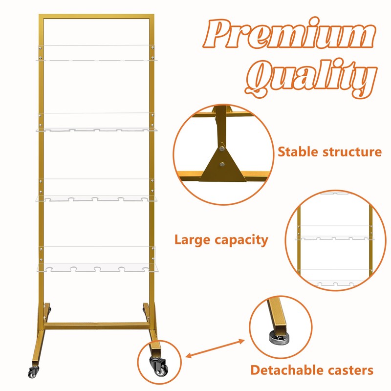 Royxen Champagne Wall Holder, Champagne Tower, Wine Glass Stemware Rack,