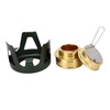 Mini Alcohol Stove Brass Aluminum Alloy Safe Windproof Portable Widely