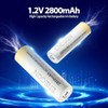 ENEGON 8 Pilas AA Recargables 2800mAh Baterias Recargables AA 1.2