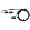 Dicota Universal Security Cable Lock, 3 Exchangeable Heads Fits All