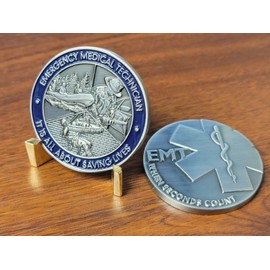Coins For Anything Emergency Medical Technician EMT Challenge Coin