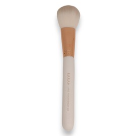 F.A.R.A.H 50F Premium Angled Contour Makeup Brush - Makeup Brush for Contouring, Blending & Buffing Powder Cream (White)