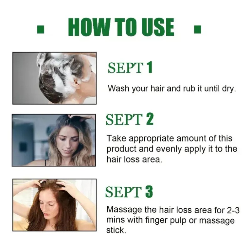 El Sérum Para El Crecimiento Del Cabello Promueve El Crecimi